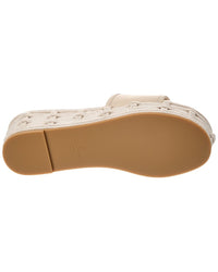 Valentino Valentino Vlogo 60 Grainy Leather Platform Sandal