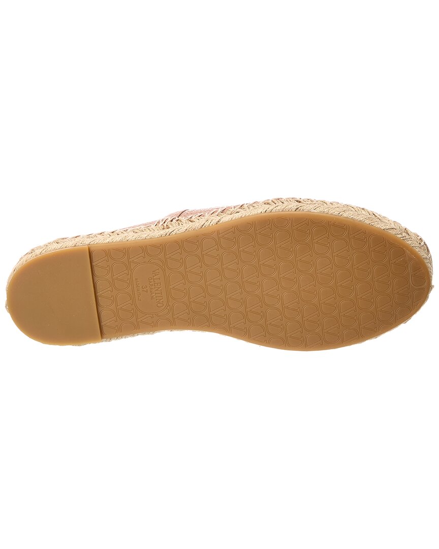 Valentino Vlogo Signature Grainy Leather Mule