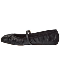 Dolce & Gabbana Dg Logo Leather Flat