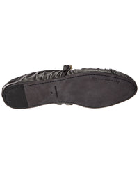Dolce & Gabbana Dg Logo Leather Flat