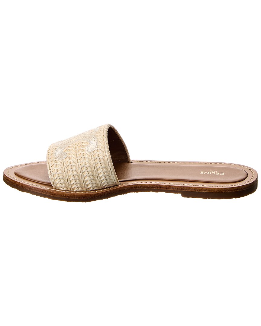 CELINE Celine Lympia Canvas Sandal