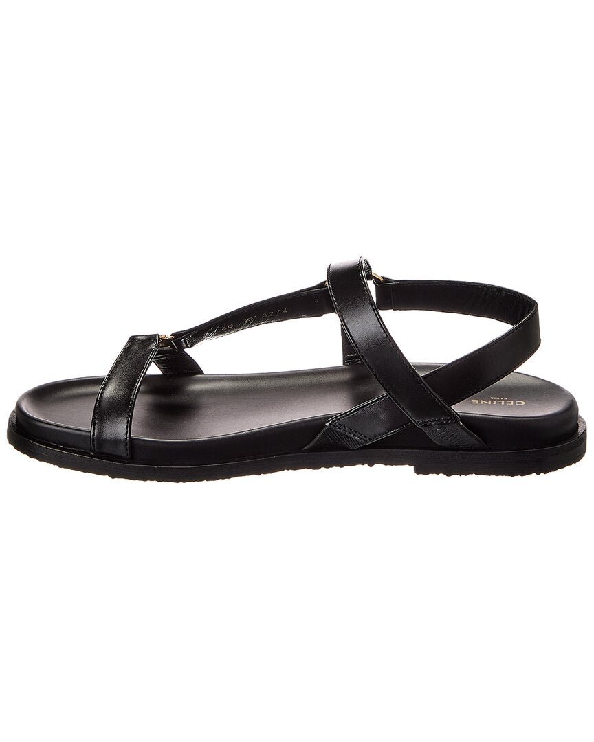 Celine Maud Triomphe Leather Sandal
