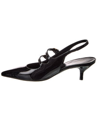 Celine Judy Patent Slingback Pump