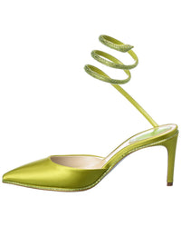 René Caovilla Cleo Satin Pump