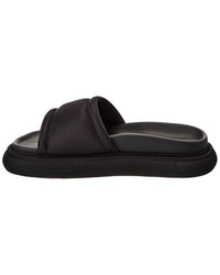The Attico Padded Satin Platform Sandal
