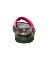 The Attico Padded Satin Platform Sandal