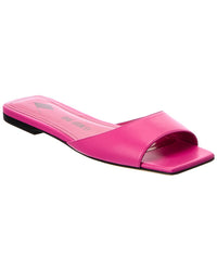 The Attico Devon Leather Sandal Pink