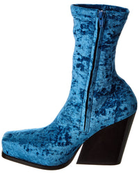 Stella Mccartney Cowboy Crushed Velvet Boot