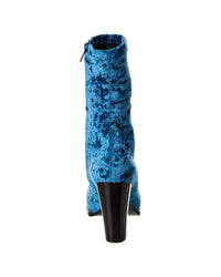 Stella Mccartney Cowboy Crushed Velvet Boot