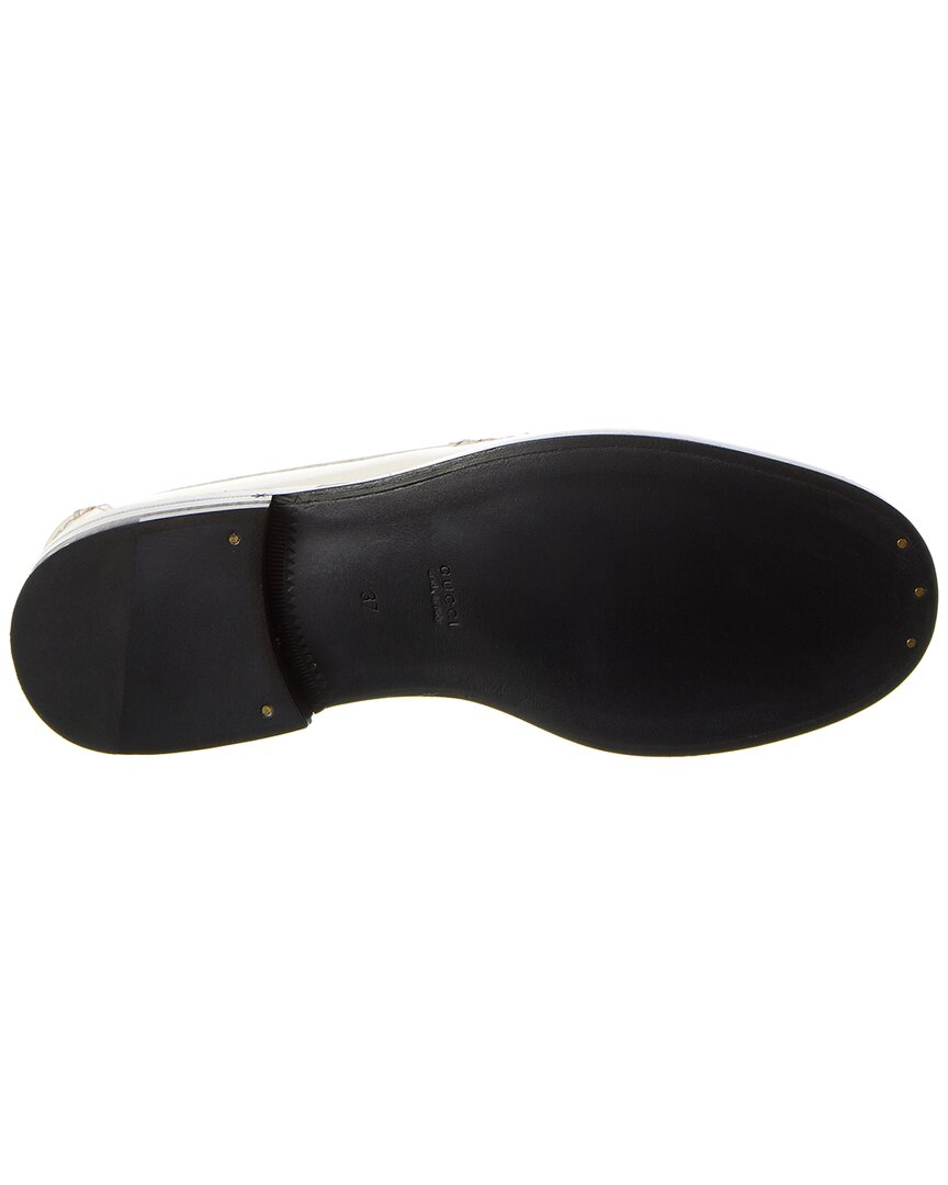 Gucci Logo Leather Loafer