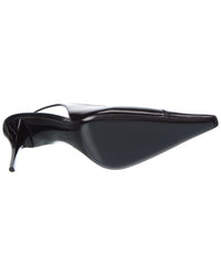 Saint Laurent Babylone 90 Leather Slingback Pump