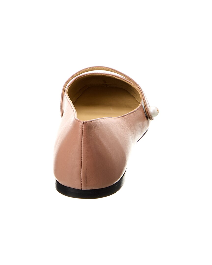 Jimmy Choo Elisa Leather & Patent Flat – Bluefly
