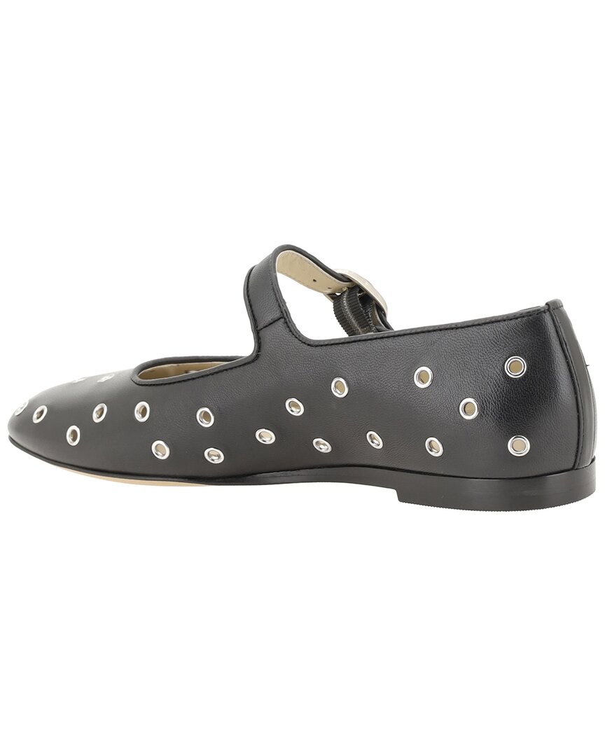 Le Monde Beryl Mary Jane Leather Ballerina Flat