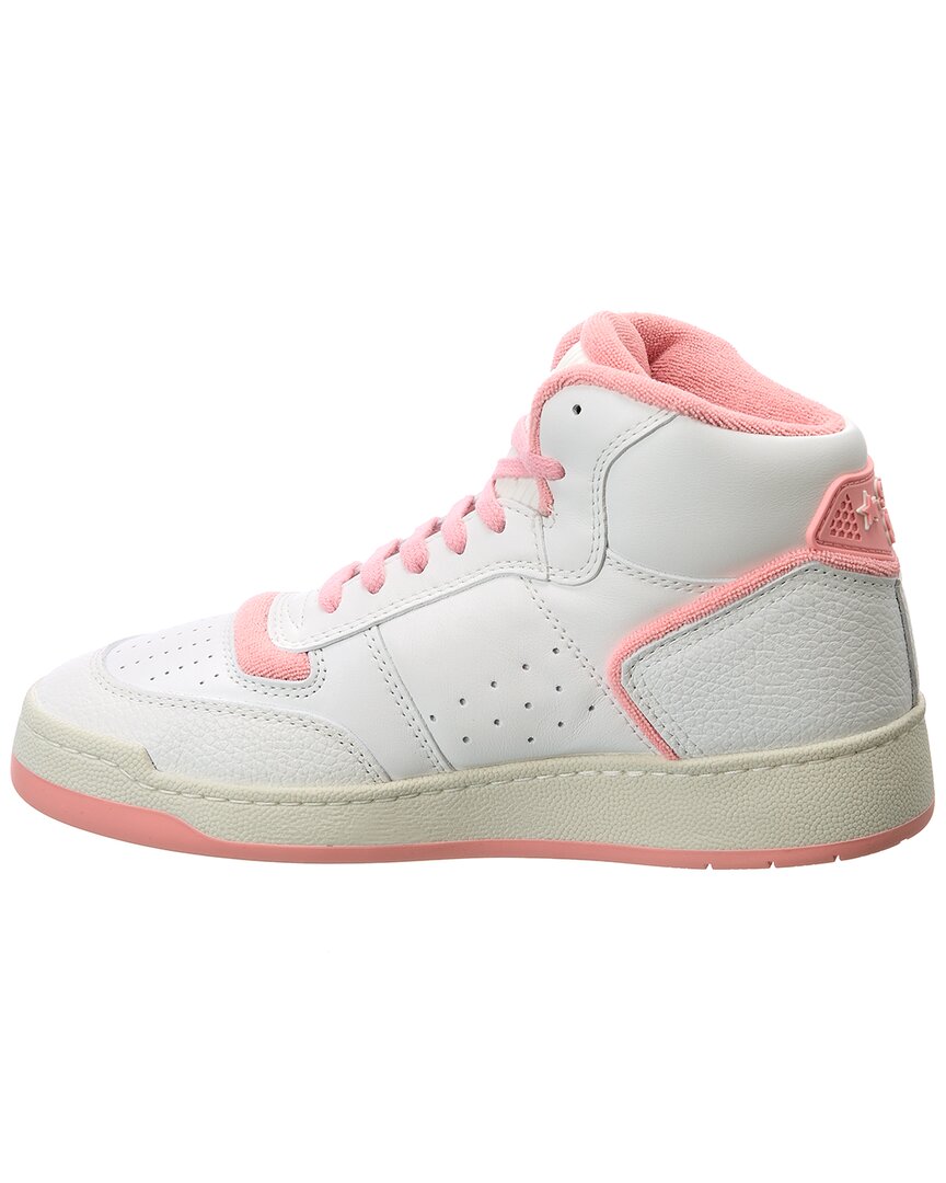Saint Laurent Saint Laurent Sl/80 Leather High-Top Sneaker