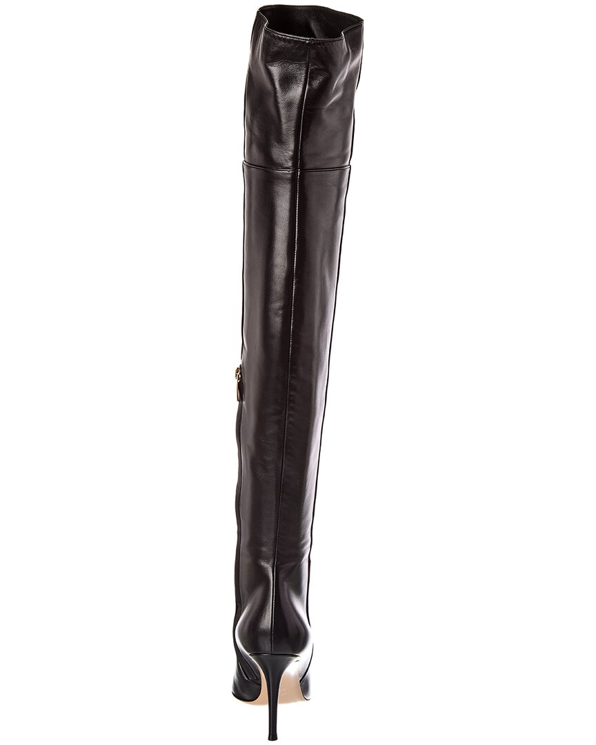 Gianvito Rossi Gianvito Rossi Bea Cuissard 85 Leather Thigh-High Boot