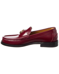 Gucci Double G Leather Loafer