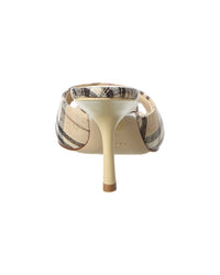 Burberry Mews Check Linen Sandal