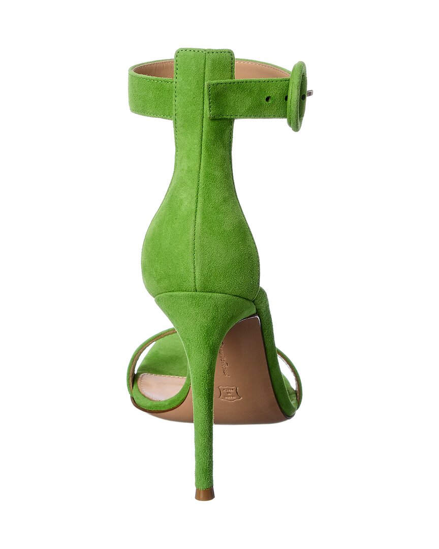 Gianvito Rossi Portofino 105 Suede Sandal