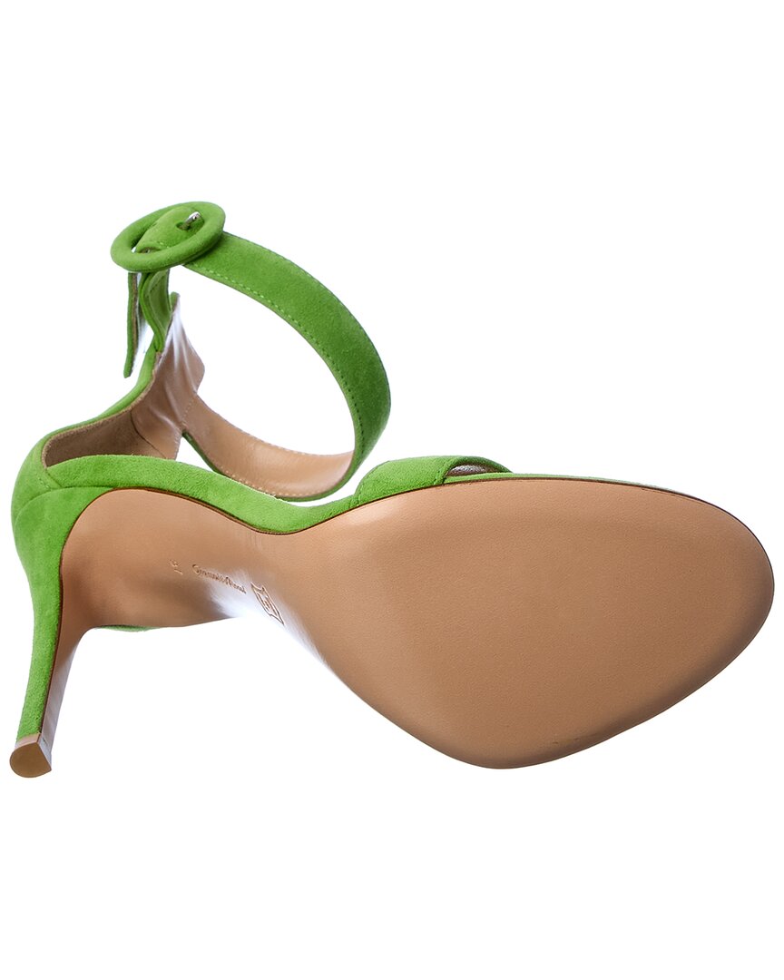Gianvito Rossi Portofino 105 Suede Sandal