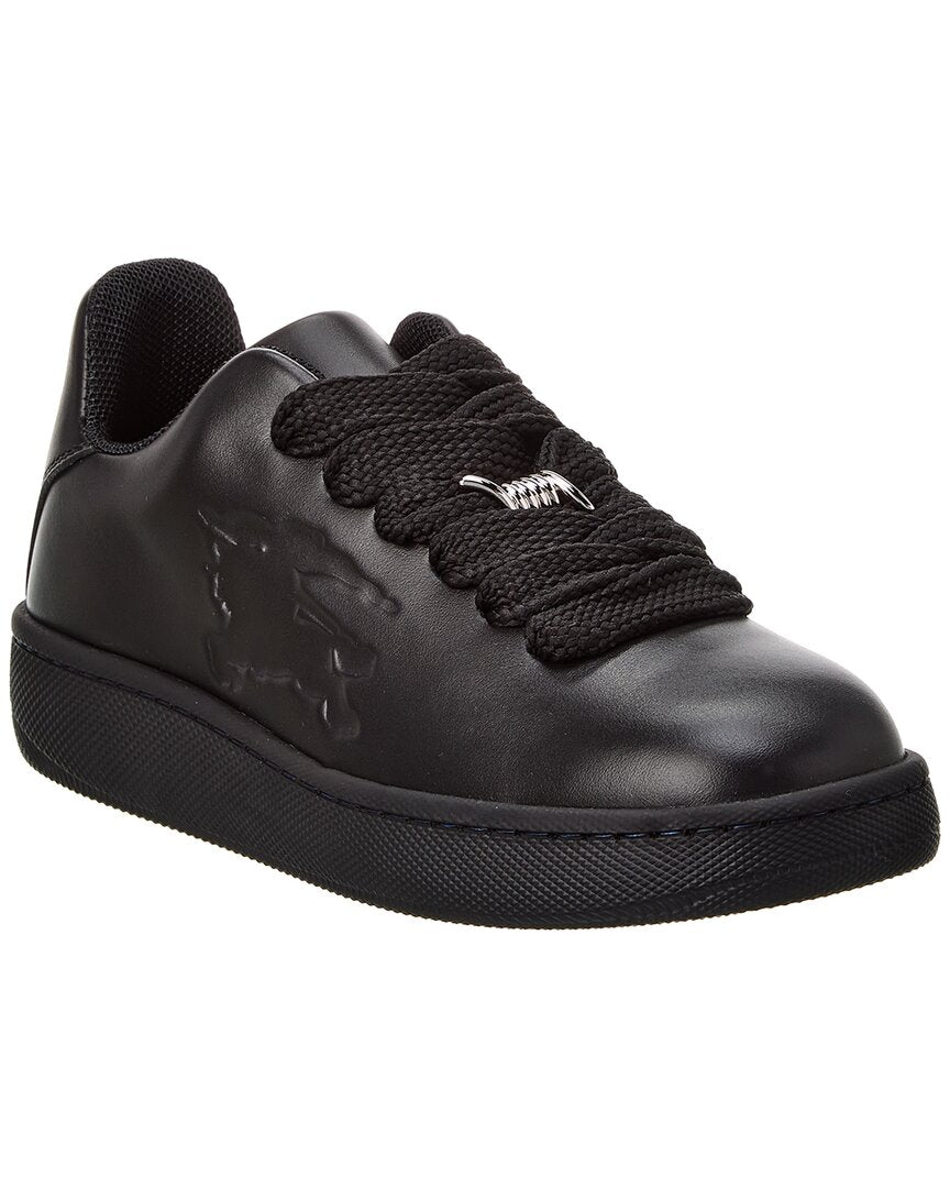 Burberry Bubble Leather Sneaker Black