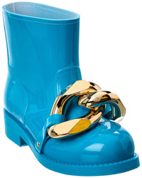 Jw Anderson Chain Rubber Boot Blue