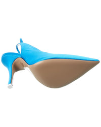 The Attico Venus Satin Slingback Pump