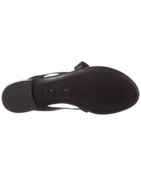 The Attico Ankle Strap Leather Sandal