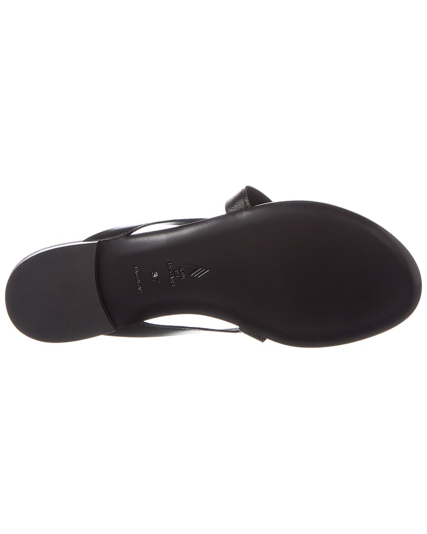 The Attico Ankle Strap Leather Sandal