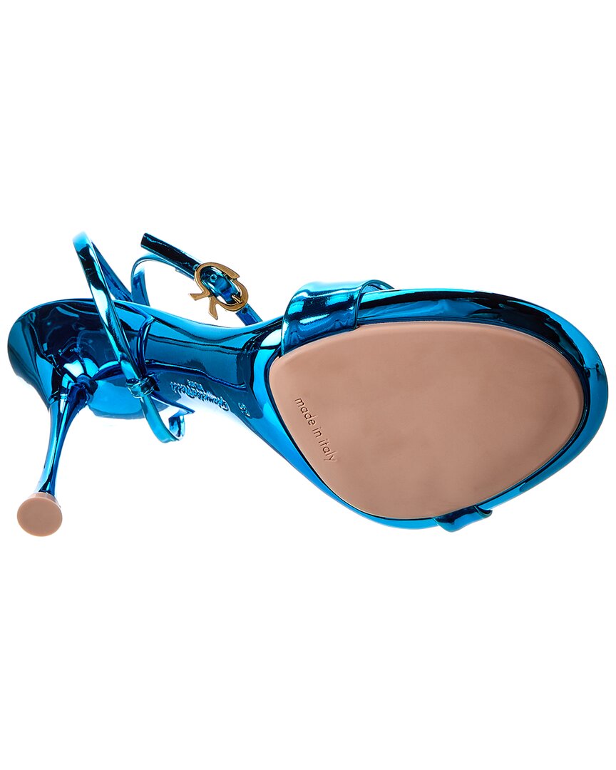 Gianvito Rossi Spice Ribbon 95 Leather Sandal – Bluefly