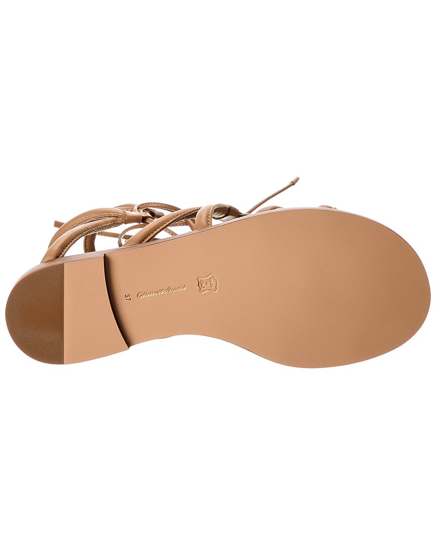 Gianvito Rossi Vesta Leather Sandal