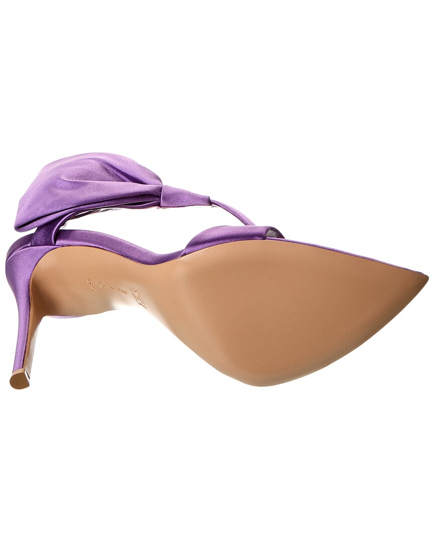 Gianvito Rossi Dositea 105 Satin Slingback Sandal