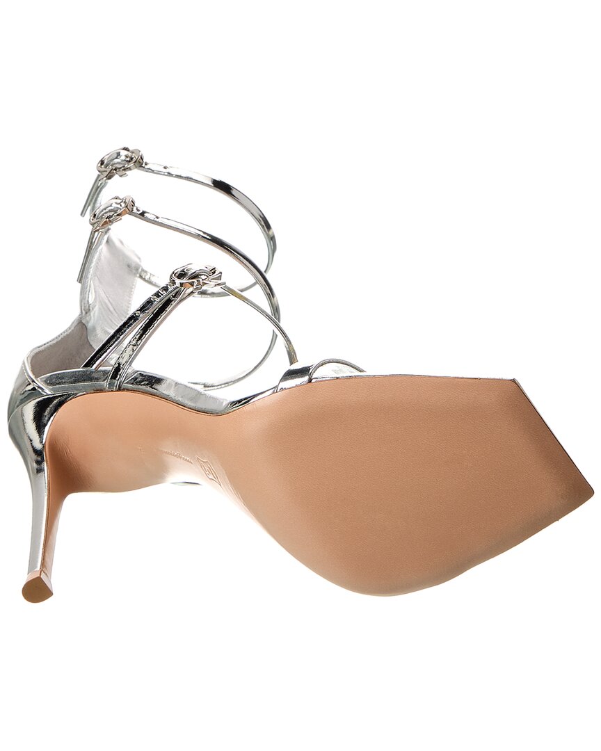 Gianvito Rossi Ribbon Uptown 105 Leather Sandal