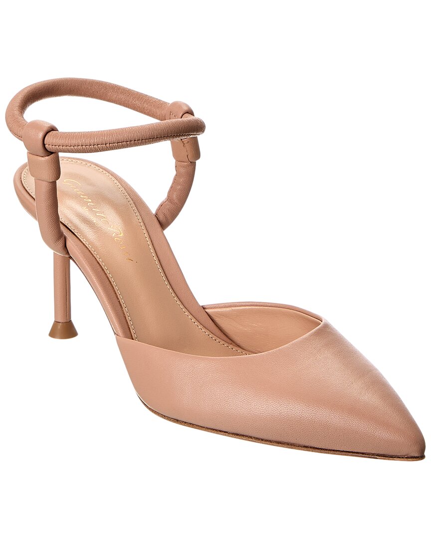 Gianvito Rossi Juno D'orsay 70 Leather Pump – Bluefly
