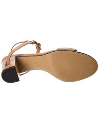 FENDI Fendi Delfina Ff Leather Sandal