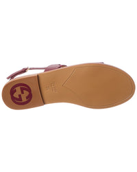 Gucci Gucci Gg Leather Sandal