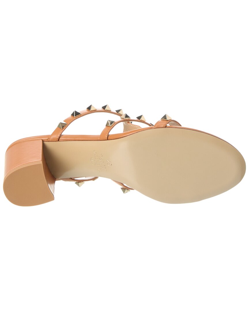 Valentino Rockstud Caged 60 Leather Sandal