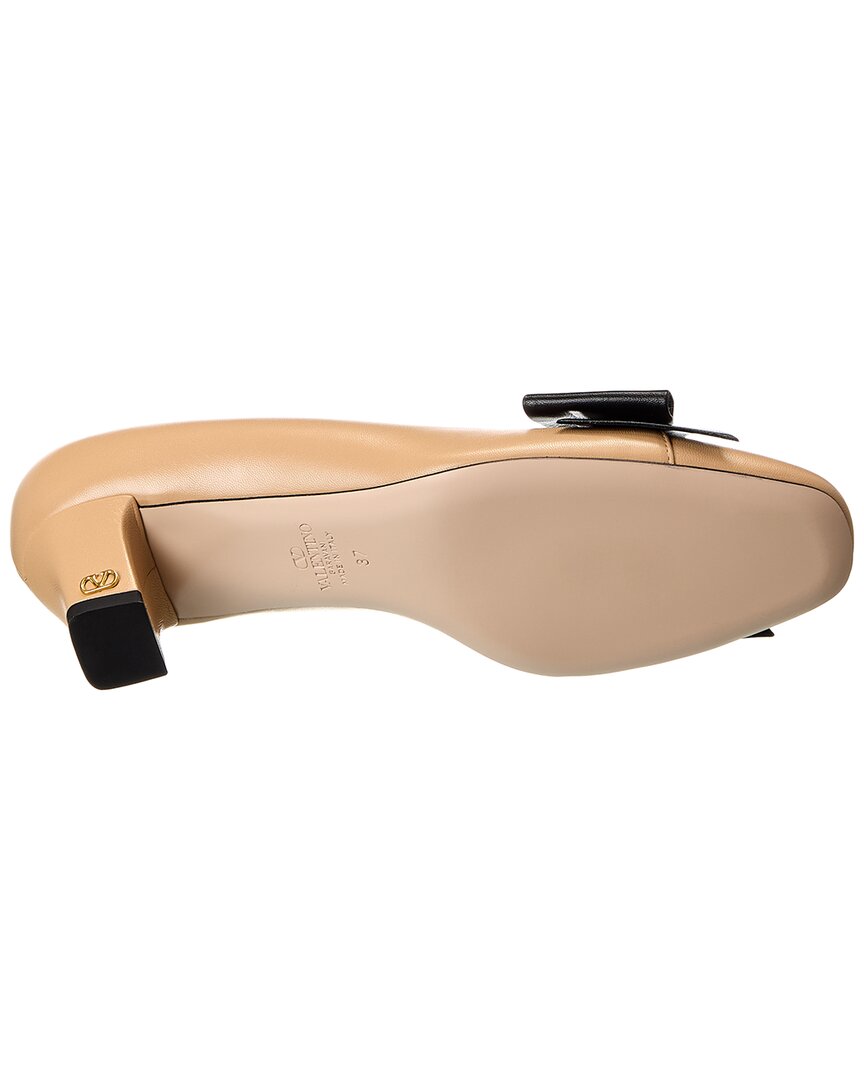 Valentino Bowow 45 Leather Pump – Bluefly