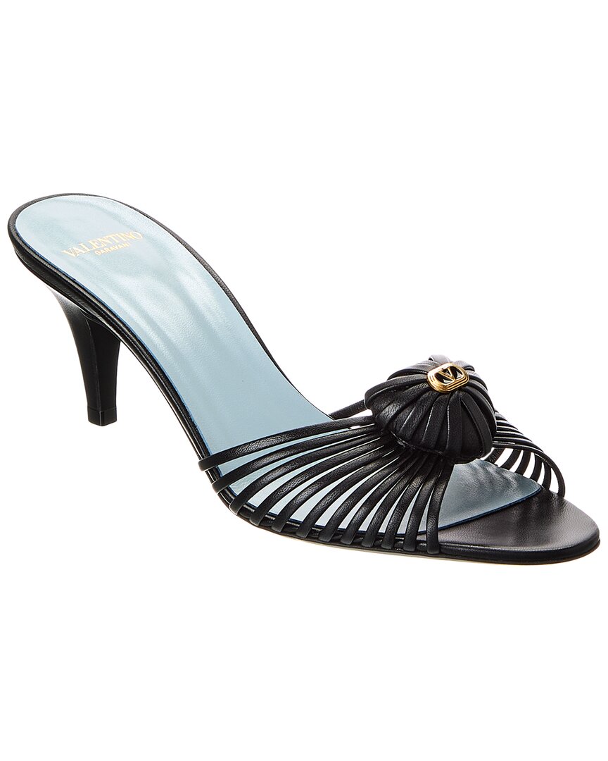 Valentino Royal Heart 65 Leather Sandal – Bluefly