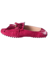 Tod's Feather Suede Loafer