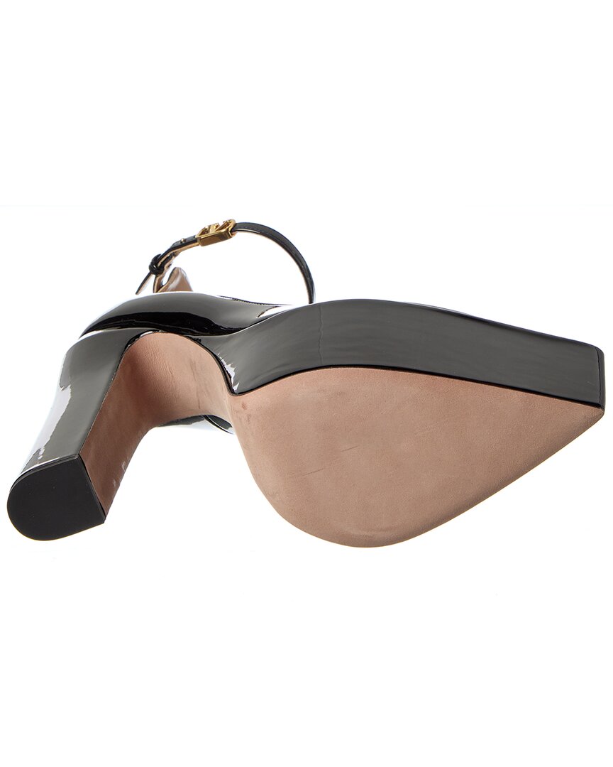 Valentino Valentino Tan-Go 165 Patent Platform Pump