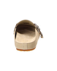 Burberry Burberry Urchin Suede & Canvas Mule