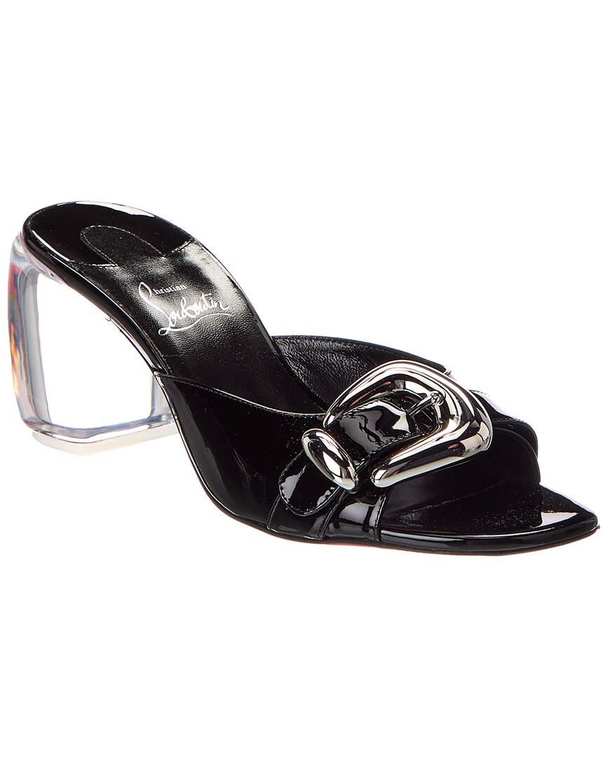 Christian Louboutin Minny Bubble 70 Patent Mule