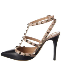 Valentino Rockstud Caged 100 Leather Pump