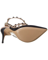 Valentino Rockstud Caged 100 Leather Pump