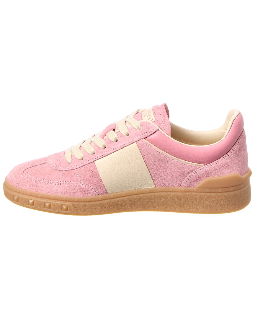 Valentino Upvillage Suede & Leather Sneaker