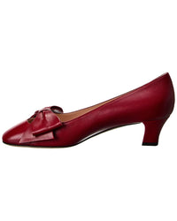 Valentino Bow 45 Leather Pump