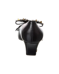Valentino Bowow 45 Leather Pump