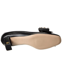 Valentino Bowow 45 Leather Pump