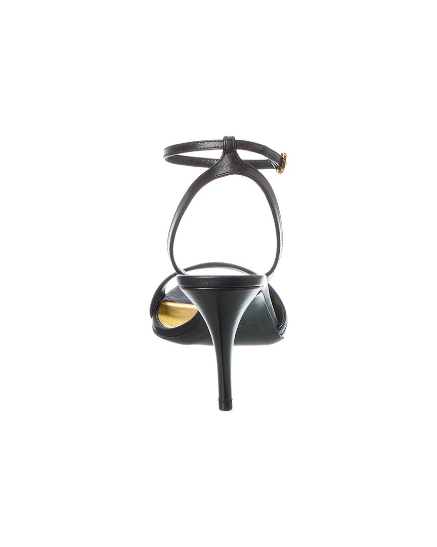 Valentino Ladycrush 85 Leather Sandal