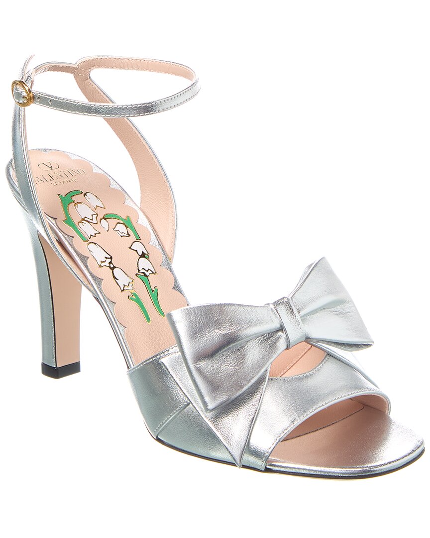Valentino Bowow 100 Leather Sandal